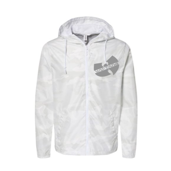 Wu Tang Clan (Camouflage) Unisex Lightweight Windbreaker Full-Zip Jacket - Picture 10 of 15
